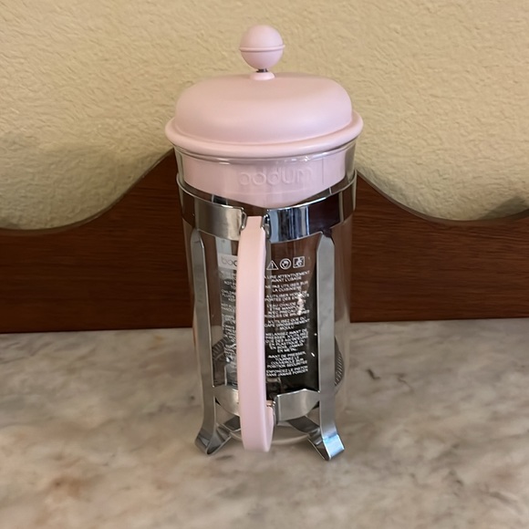 🆕 Bodum-Caffetiera-French Press-Pink - Picture 3 of 8